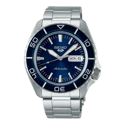 Seiko 5 Sports SRPK97K1 SKX SNZH5 Bluetone Redux Men Stainless Steel Strap
