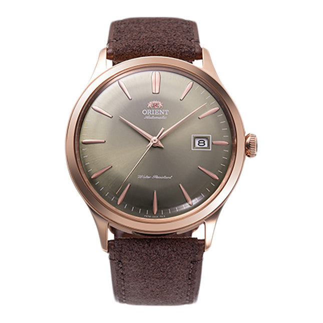Orient Classic RA-AC0P04Y Mechanical Men Bronze Dial Brown Leather Strap