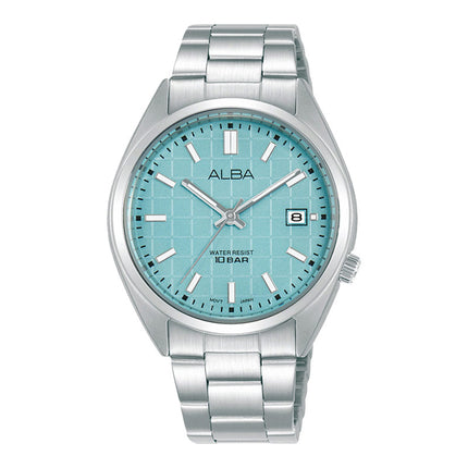 Alba Active AG8M37X1 Mint Gelato Series Baby Blue Dial Stainless Steel Strap