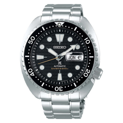 Seiko Prospex SRPE03K1 King Turtle Automatic Black Dial Stainless Steel Strap