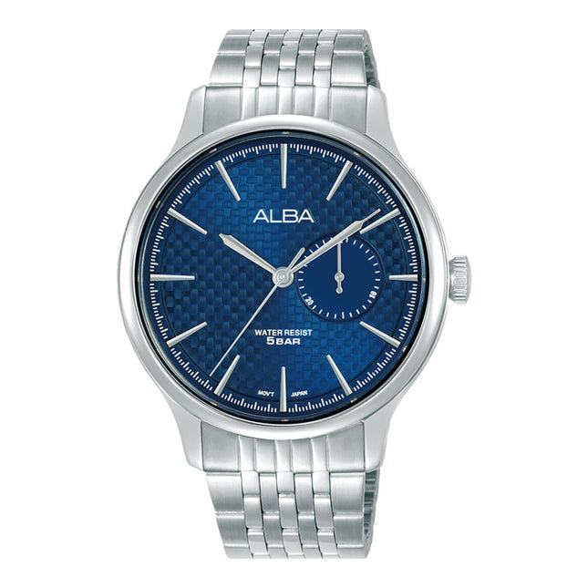 Alba Prestige A5B003X1 Men Blue Dial Stainless Steel Strap