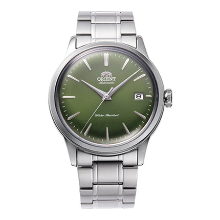 Orient Classic RA-AC0M09E Bambino 38 Automatic Grass Green Dial Metal Strap