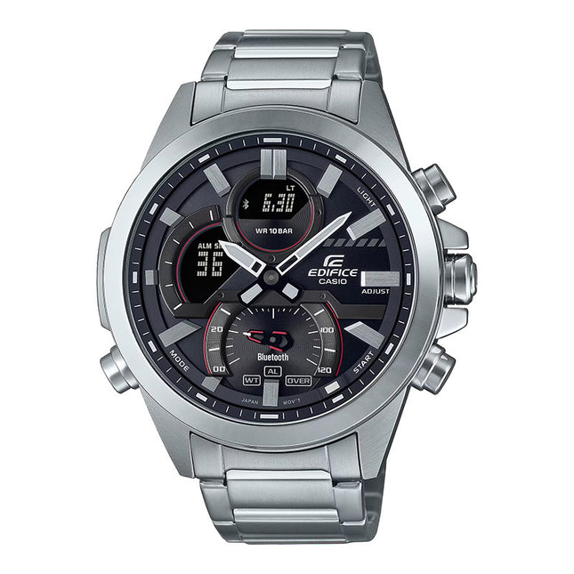 Casio Edifice ECB-30D-1ADF Smartphone Link Model Digital Analog Dial Stainless Steel Band