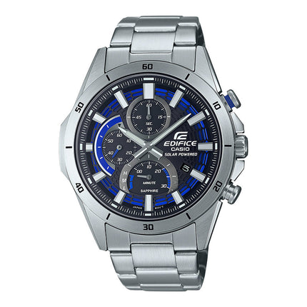 Casio Edifice EFS-S610D-1AVUDF Heat Gradation Slim Blue Line Dial Stainless Steel Band