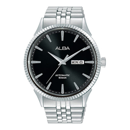 Alba Mechanical AL4239X1 Automatic Man Black Dial Stainless Steel Strap