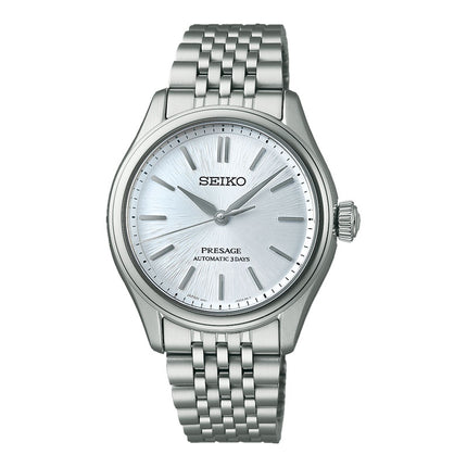 Seiko Presage Classic SPB521J1 Edo Silk Aijiro Light Blue Dial Stainless Steel Strap