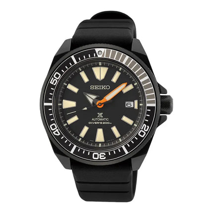 Seiko Prospex SRPH11K1 Black Samurai Automatic Divers 200 Black Rubber Strap LIMITED EDITION