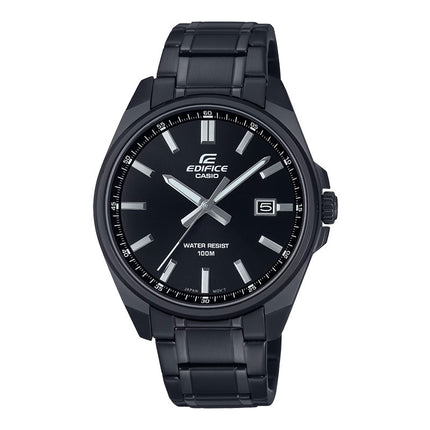Casio Edifice EFV-150DC-1AVUDF Black Dial Black Stainless Steel Band