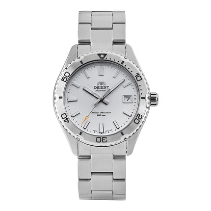 Orient Mako 40 RA-AC0Q03S Men Silver Dial Stainless Steel Strap