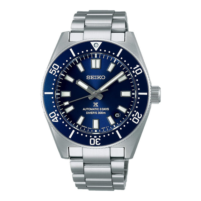 Seiko Prospex SPB451J1 New 62MAS 1965 Diver Facelift Blue Dial Stainless Steel Strap
