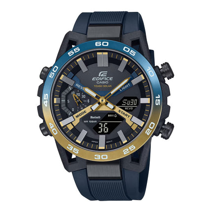 Casio Edifice ECB-2000NP-1ADF Nighttime Drive Series Digital Analog Dial Black Resin Band