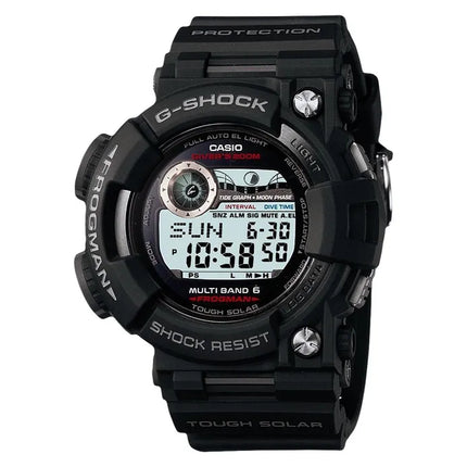 Casio G-Shock Frogman GWF-1000-1JF Master Of G Tough Solar Digital Dia Black Resin Band