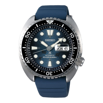 Seiko Prospex SRPF77K1 King Turtle Dark Manta Ray Save The Ocean Rubber Strap Special Edition