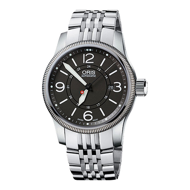 Oris Big Crown 01-733-7629-4063-SET-MB Swiss Hunter Team PS Edition Stainless Steel Strap