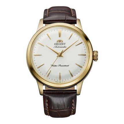 Orient Classic RA-BB0101S Bambino 36 Automatic White Dial Brown Leather Strap