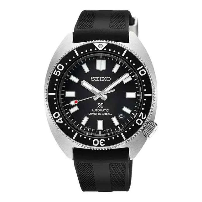 Seiko Prospex SPB317J1 Heritage Re-Interpretation Slim Willard Automatic Divers Black Rubber Strap