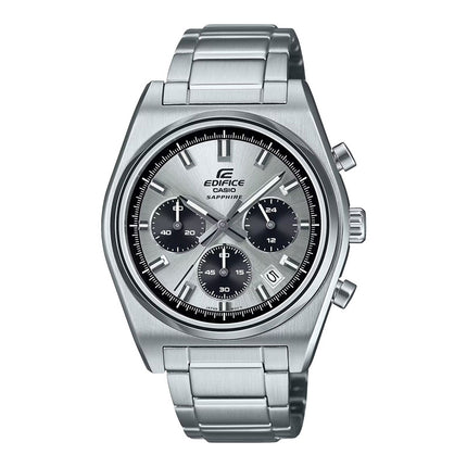 Casio Edifice EFB-730D-7AVUDF Men Chronograph Panda Dial Stainless Steel Band