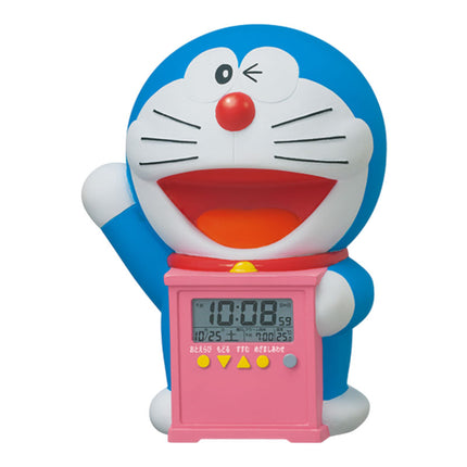 Seiko Alarm Clock JF374A Doraemon Talking Alarm Digital Dial