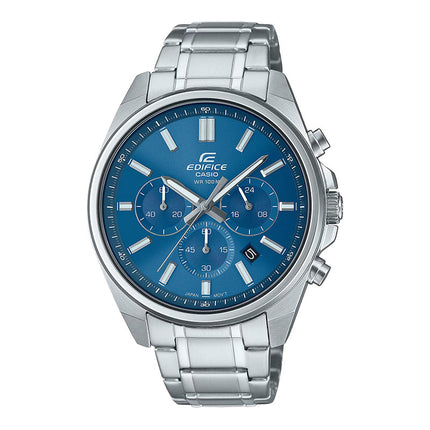 Casio Edifice EFV-650D-2AVUDF Chronograph Blue Dial Stainless Steel Band