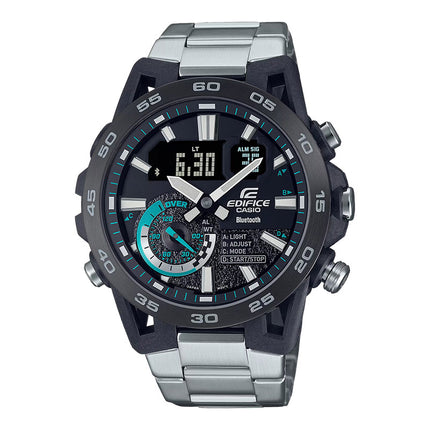 Casio Edifice ECB-40DB-1ADF Sospensione Digital Analog Dial Stainless Steel Band