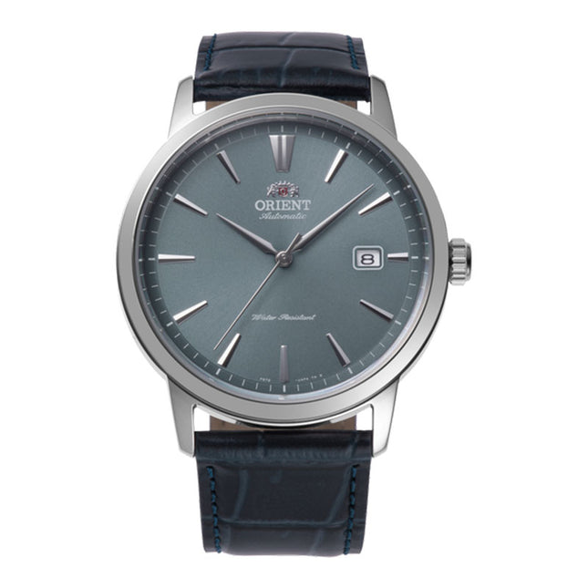 Orient Contemporary RA-AC0F14L European Exclusive Men Automatic Blue Dial Blue Leather Strap