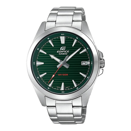 Casio Edifice EFV-140D-3AVUDF Green Dial Stainless Steel Strap