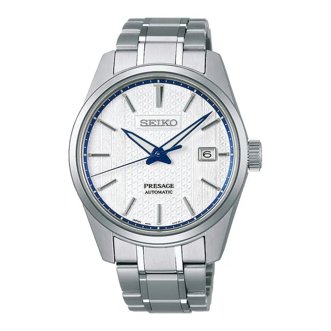 Seiko Presage SPB277J1 Sharp Edge Zero Halliburton Automatic Stainless Steel Strap LIMITED EDITION