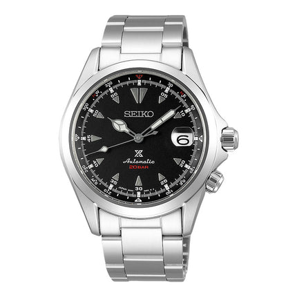 Seiko Prospex SPB117J1 Alpinist Black Dial Stainless Steel Strap