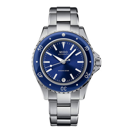 MIDO Ocean Star M026.207.11.041.00 Automatic Blue Dial Stainless Steel Strap