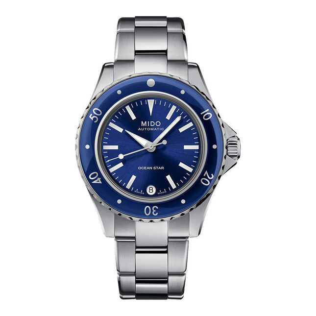 MIDO Ocean Star M026.207.11.041.00 Automatic Blue Dial Stainless Steel Strap