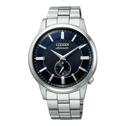 Citizen Mechanical NK5000-98L Automatic Men Navy Blue Dial Stainless Steel Strap