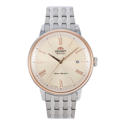 Orient Contemporary RA-AC0J01S Automatic Men Beige Dial Metal Strap
