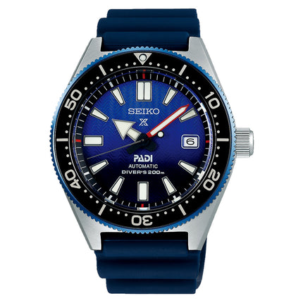 Seiko Prospex SPB071J1 PADI Automatic Blue Dial Blue Silicone Strap Special Edition