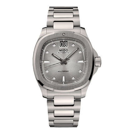 MIDO Multifort TV Big Date M049.526.44.081.00 Men Silver Dial Titanium Strap