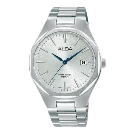 Alba Prestige AS9U61X1 Men Silver Dial Stainless Steel Strap