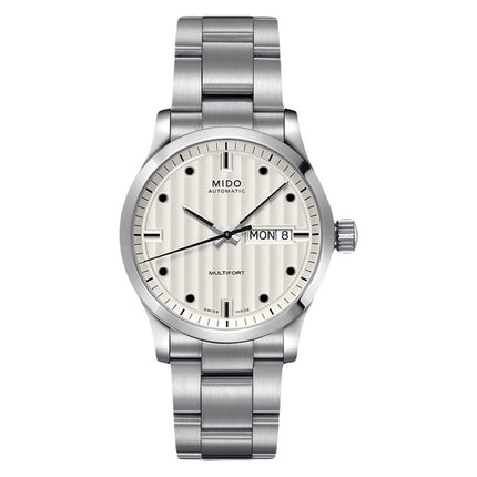MIDO Multifort M005.830.11.031.00 Automatic Silver Dial Stainless Steel Strap