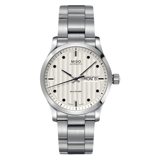 MIDO Multifort M005.830.11.031.00 Automatic Silver Dial Stainless Steel Strap