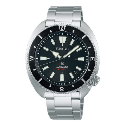 Seiko Prospex SRPH17K1 Tortoise Land Automatic 200M Black Dial Stainless Steel Strap