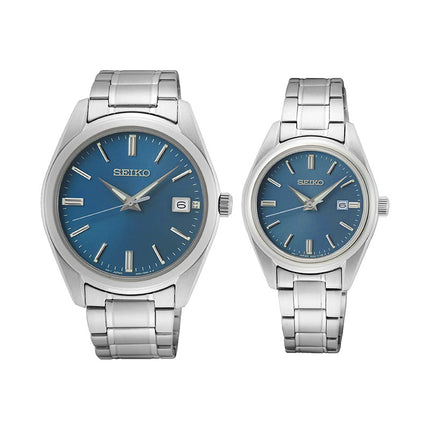 Seiko Classic SUR531P1_SUR525P1 Dress Blue Dial Stainless Steel Strap