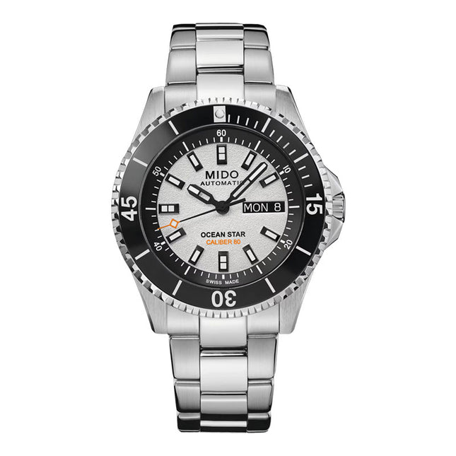 MIDO Ocean Star 200 M026.930.11.011.00 Automatic White Dial Stainless Steel Strap