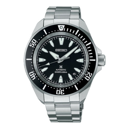 Seiko Prospex SRPL13K1 Diver Samurai Shog-Urai Black Dial Stainless Steel Strap