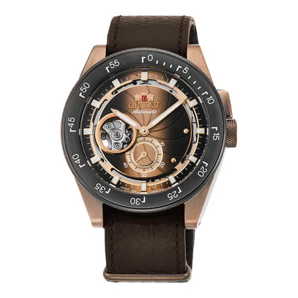 Orient Revival RA-AR0204G Automatic Retro Future Camera Dial Brown Leather Strap Limited Edition