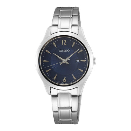 Seiko Classic SUR425P1 Discover More Blue Dial Stainless Steel Strap