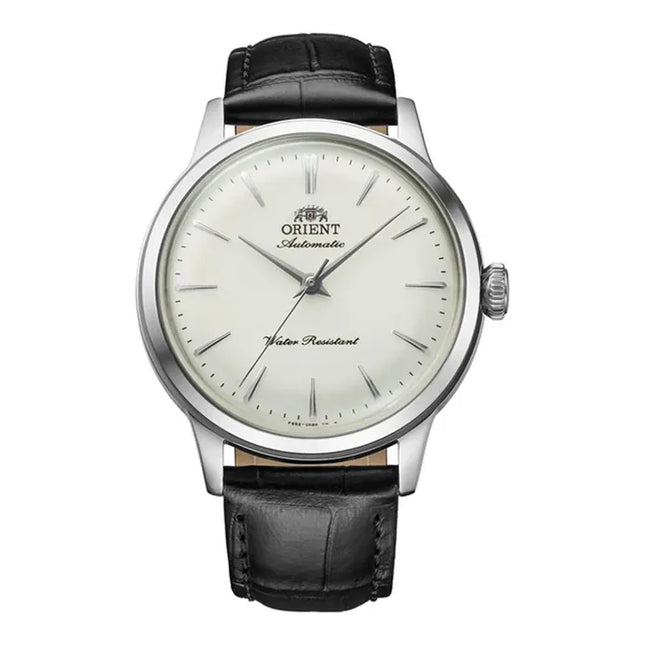 Orient Classic RA-BB0103S Bambino 36 Automatic White Dial Black Leather Strap