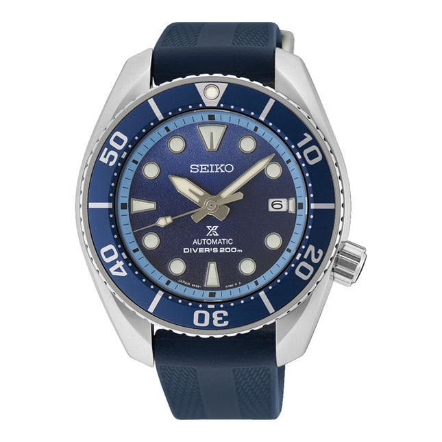 Seiko Prospex SPB543J1 Sumo 2025 Asia-Pacific Blue Fire Crater Blue Silicone Strap Limited Edition