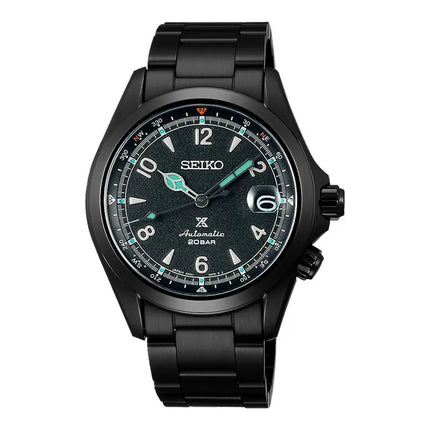 Seiko Prospex SPB337J1 Alpinist The Black Series Night Vision Stainless Steel Strap Limited Edition