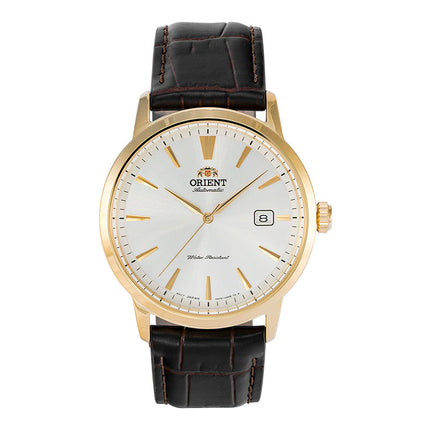 Orient Contemporary RA-AC0F04S Automatic White Dial Brown Leather Strap