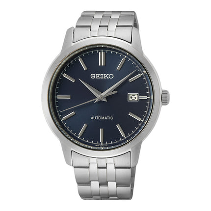 Seiko Classic SRPH87K1 Discover More Automatic Blue Dial Stainless Steel Strap