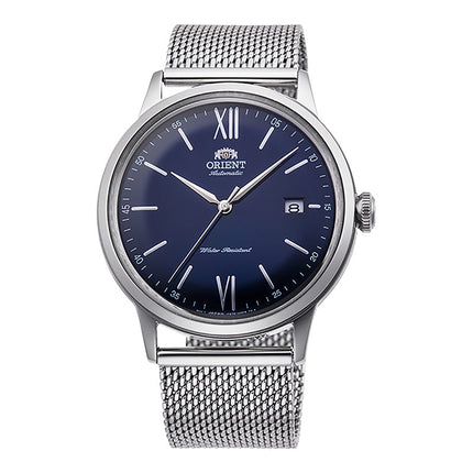 Orient Bambino RA-AC0019L Automatic Men Blue Dial Mesh Strap