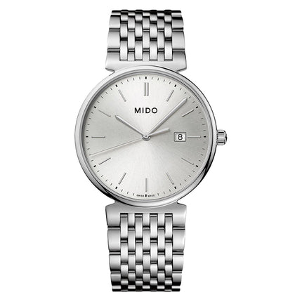 MIDO Dorada M033.410.11.031.00 Men Silver Dial Stainless Steel Strap